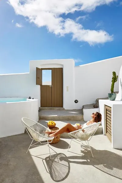 The Small Architect's Villa Santorini
