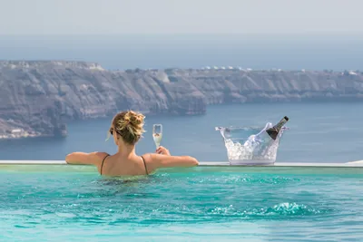 Mythical Blue Santorini