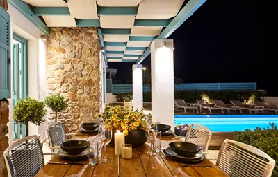 Almyriki Beach Villa Santorini