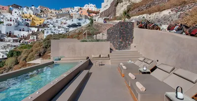 Old Castle Oia by Mr and Mrs White