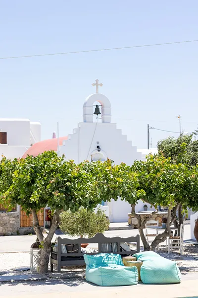 White and Grey Mykonos