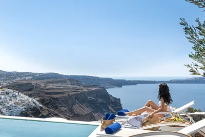 Mythical Blue Santorini