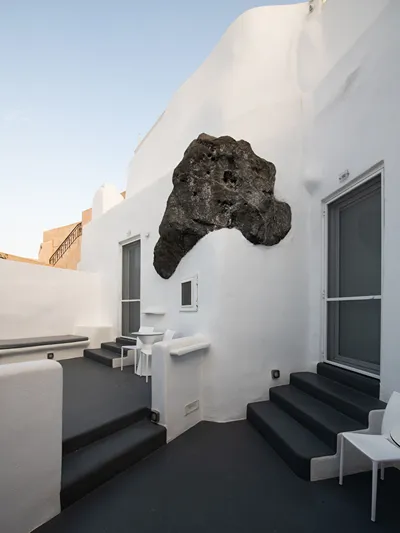 White Concept Caves