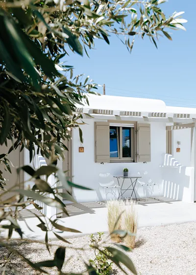 White and Grey Mykonos