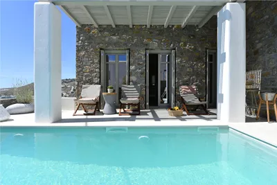 Tourlos Seaview Villa Mykonos