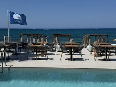 The Noverian Antama Organic Beach Resort Chania with Outdoor Heated Pool
