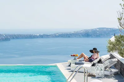 Mythical Blue Santorini