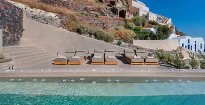 Old Castle Oia by Mr and Mrs White