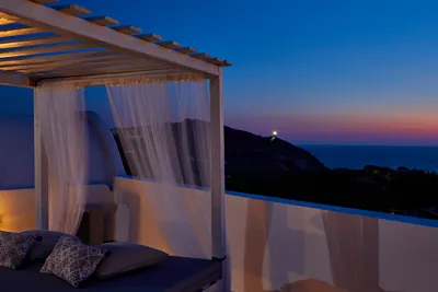 Sunset Faros Santorini