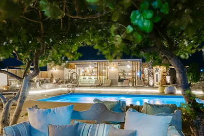 White and Grey Mykonos