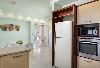 White & Blue Beachfront Luxury Suite