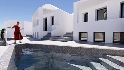 Blue White Residence Santorini