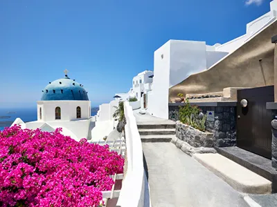 Luxury Villa Blue Dome Santorini