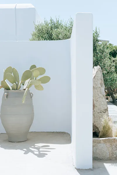 White and Grey Mykonos