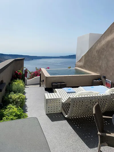 Luxury Villa Blue Dome Santorini
