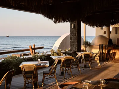 Sea Breeze Santorini Beach Resort, Curio Collection by Hilton