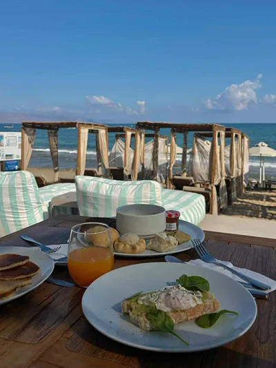 The Noverian Antama Organic Beach Resort Chania with Outdoor Heated Pool