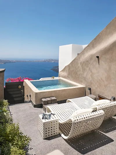 Luxury Villa Blue Dome Santorini
