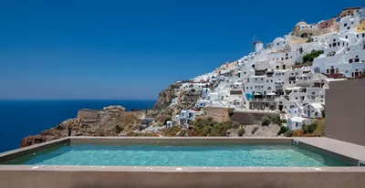 Old Castle Oia by Mr and Mrs White