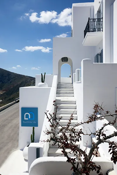 Blue White Villa
