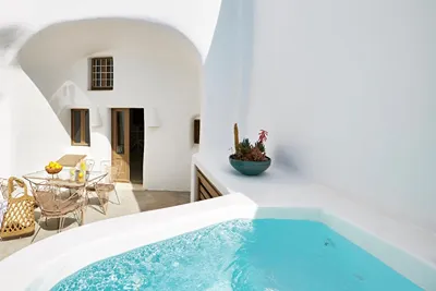 The Small Architect's Villa Santorini