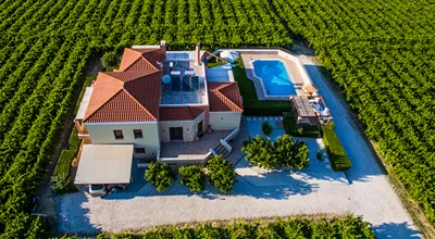 Cretan Vineyard Hill Villa