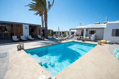 White and Grey Mykonos