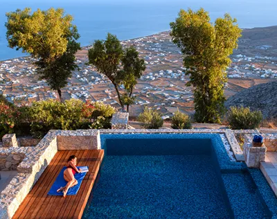 Villa Asterope by Pleiades Eco Houses Santorini
