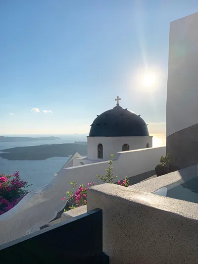 Luxury Villa Blue Dome Santorini