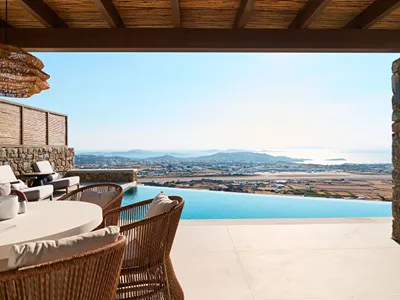 Kounoupas Complex by Mykonos Rocks