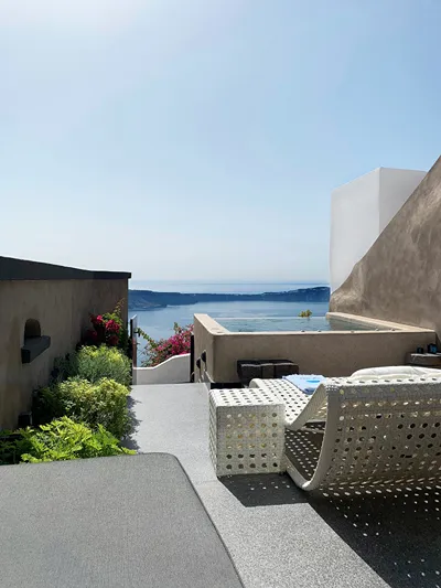 Luxury Villa Blue Dome Santorini