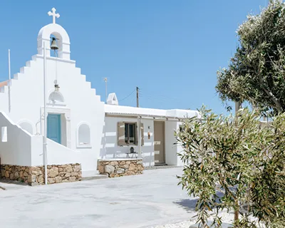 White and Grey Mykonos