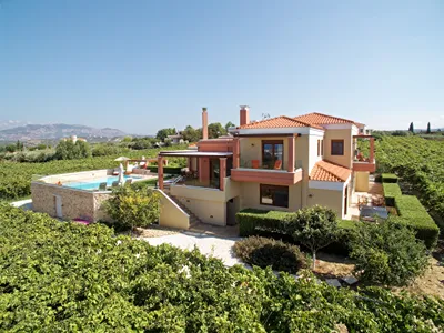 Cretan Vineyard Hill Villa