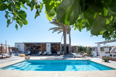 White and Grey Mykonos