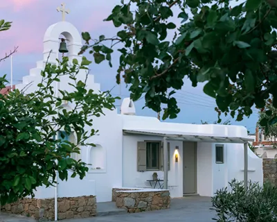 White and Grey Mykonos