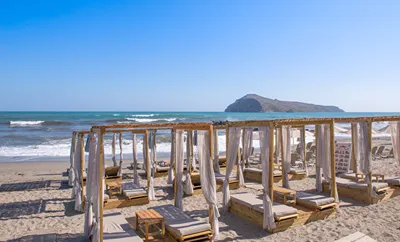 The Noverian Antama Organic Beach Resort Chania with Outdoor Heated Pool