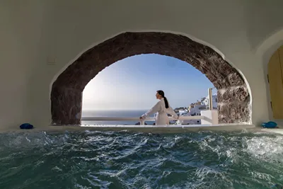 Oia Castle Luxury Hotel Santorini