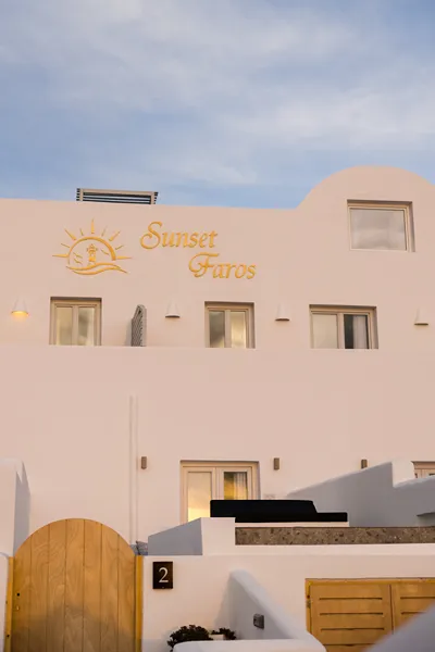 Sunset Faros Santorini