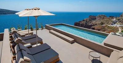 Old Castle Oia by Mr and Mrs White