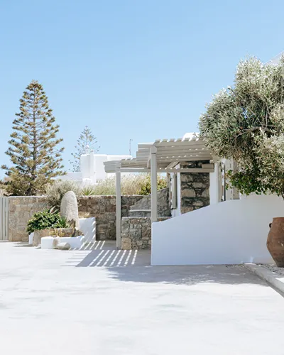 White and Grey Mykonos