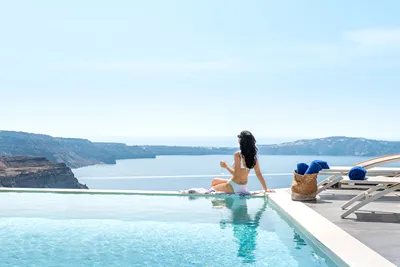 Mythical Blue Santorini