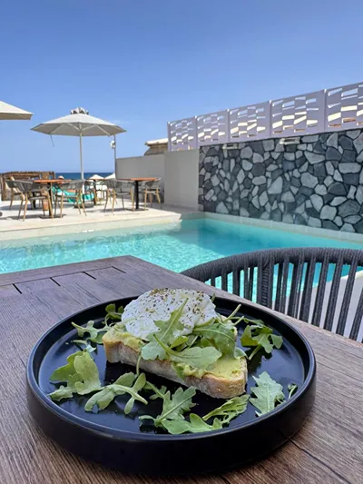 The Noverian Antama Organic Beach Resort Chania with Outdoor Heated Pool