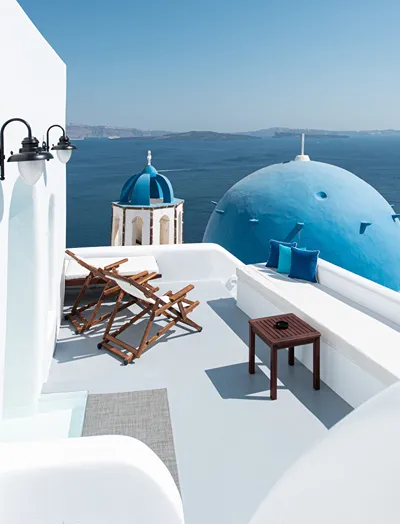Oia Spirit Studios by Mary D Nomikou