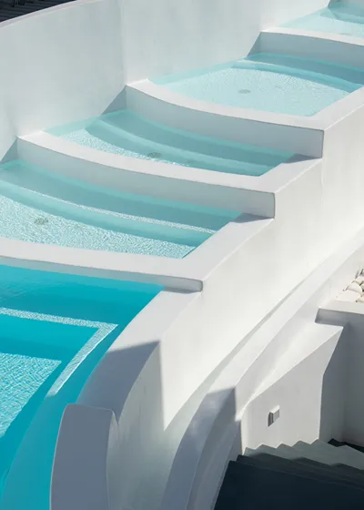 White Concept Caves