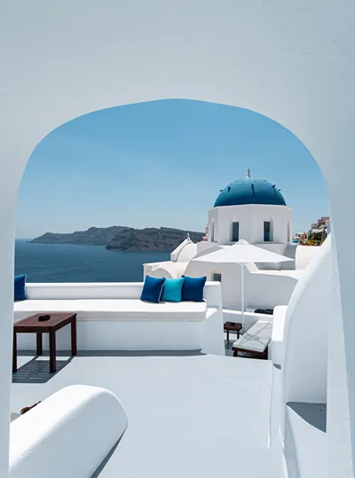 Oia Spirit Studios by Mary D Nomikou