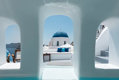 Oia Spirit Studios by Mary D Nomikou