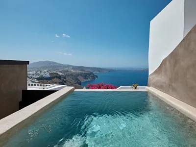 Luxury Villa Blue Dome Santorini