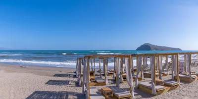 The Noverian Antama Organic Beach Resort Chania with Outdoor Heated Pool